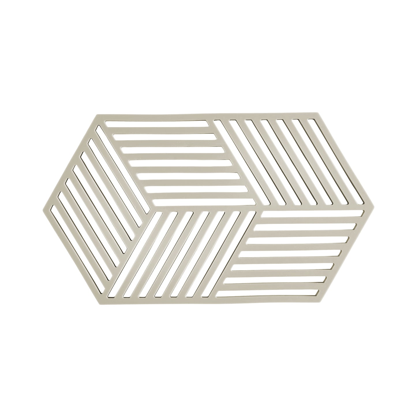 Zone Denmark Hexagon Untersetzer large warm grey