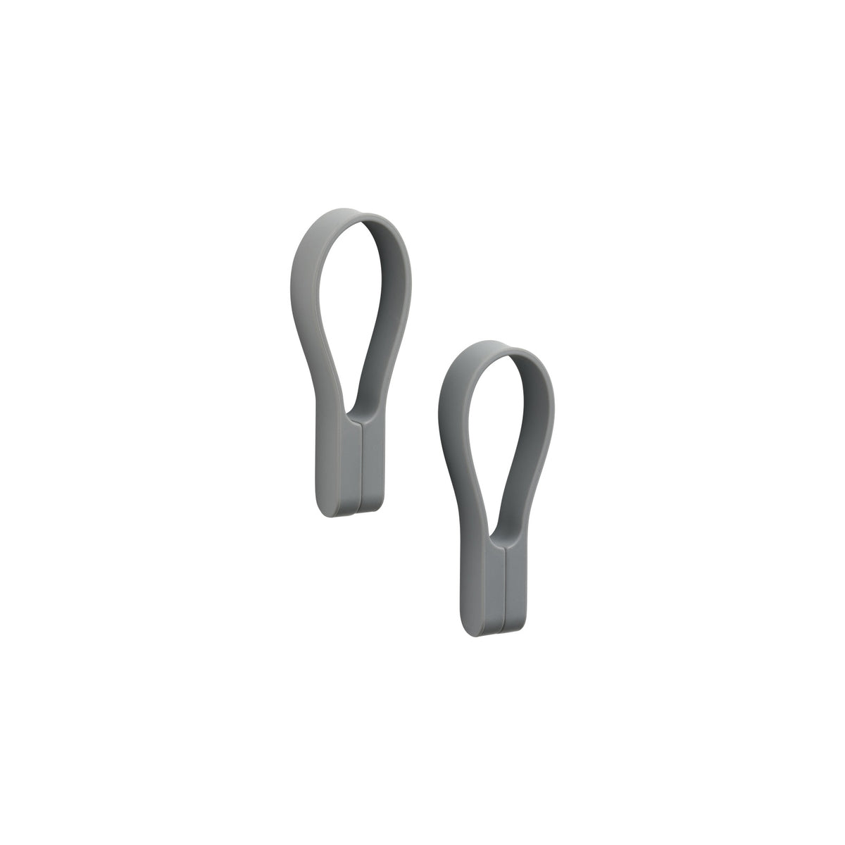 Zone Denmark Loop Magnet Handtuchhalter 2er-Set grey