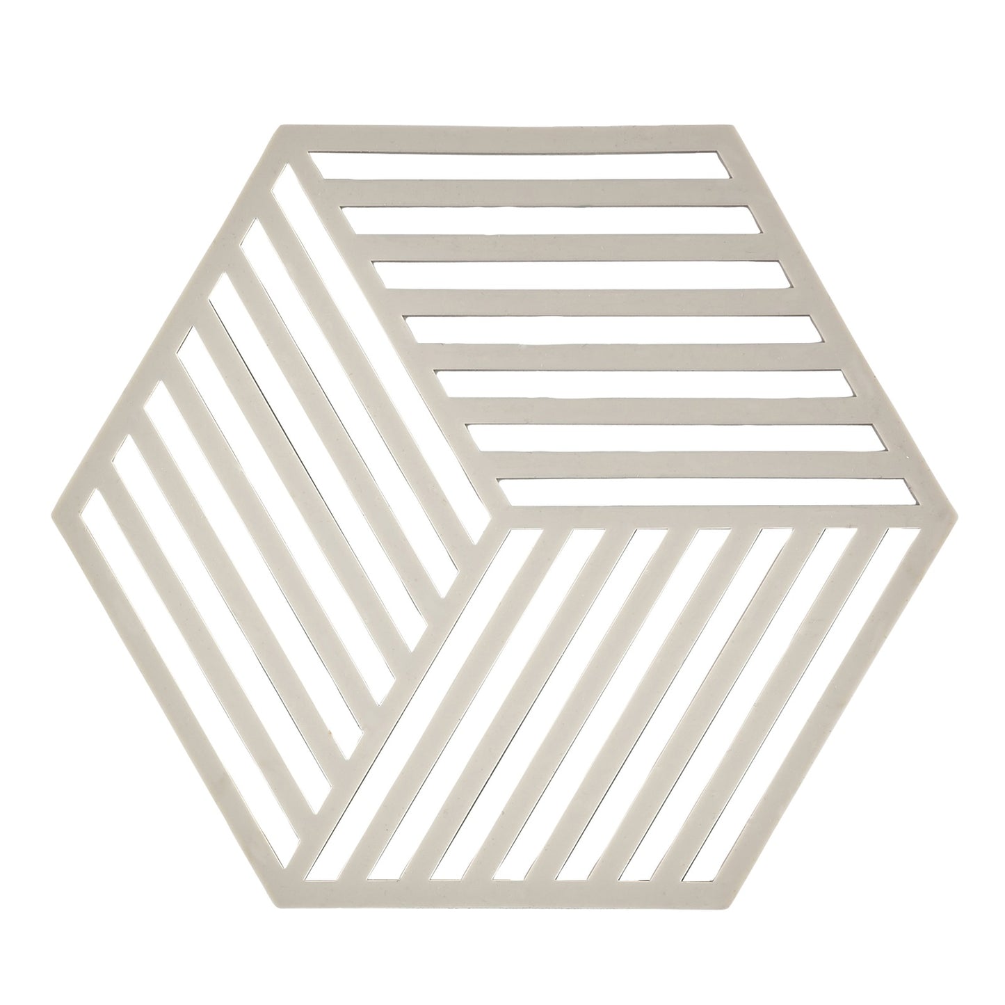 Zone Denmark Hexagon Untersetzer warm grey