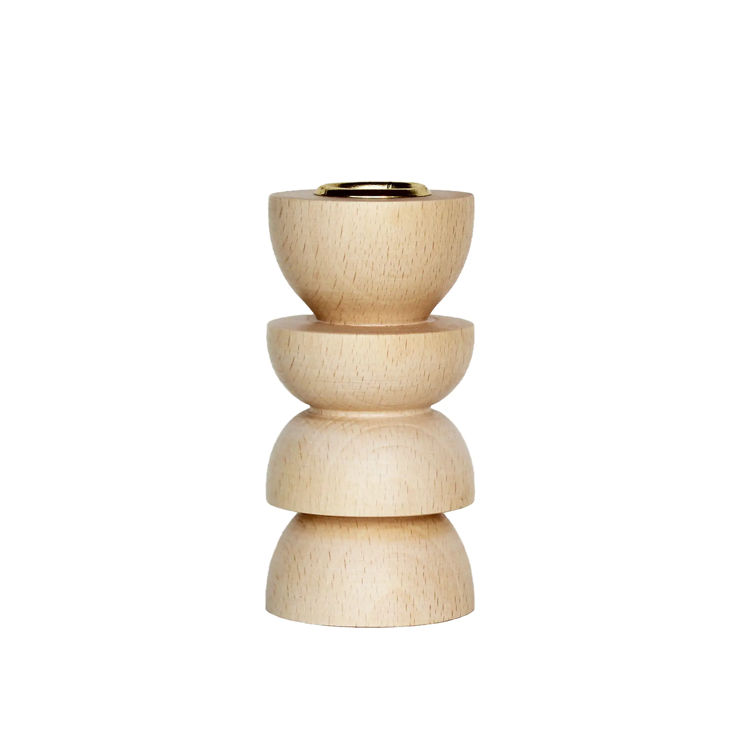 5mm Paper Kerzenhalter Totem Holz mittel Nº 4