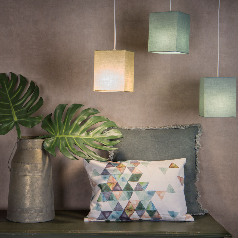 Clayre & Eef Lampenschirm 6LAK0443DGR