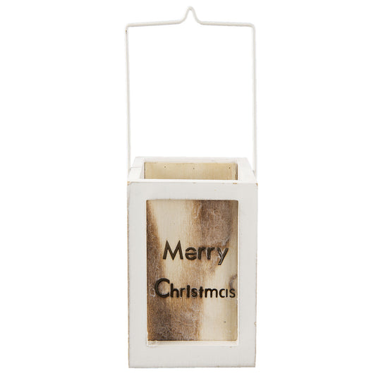 Clayre & Eef Teelichthalter Merry Christmas 6H1627