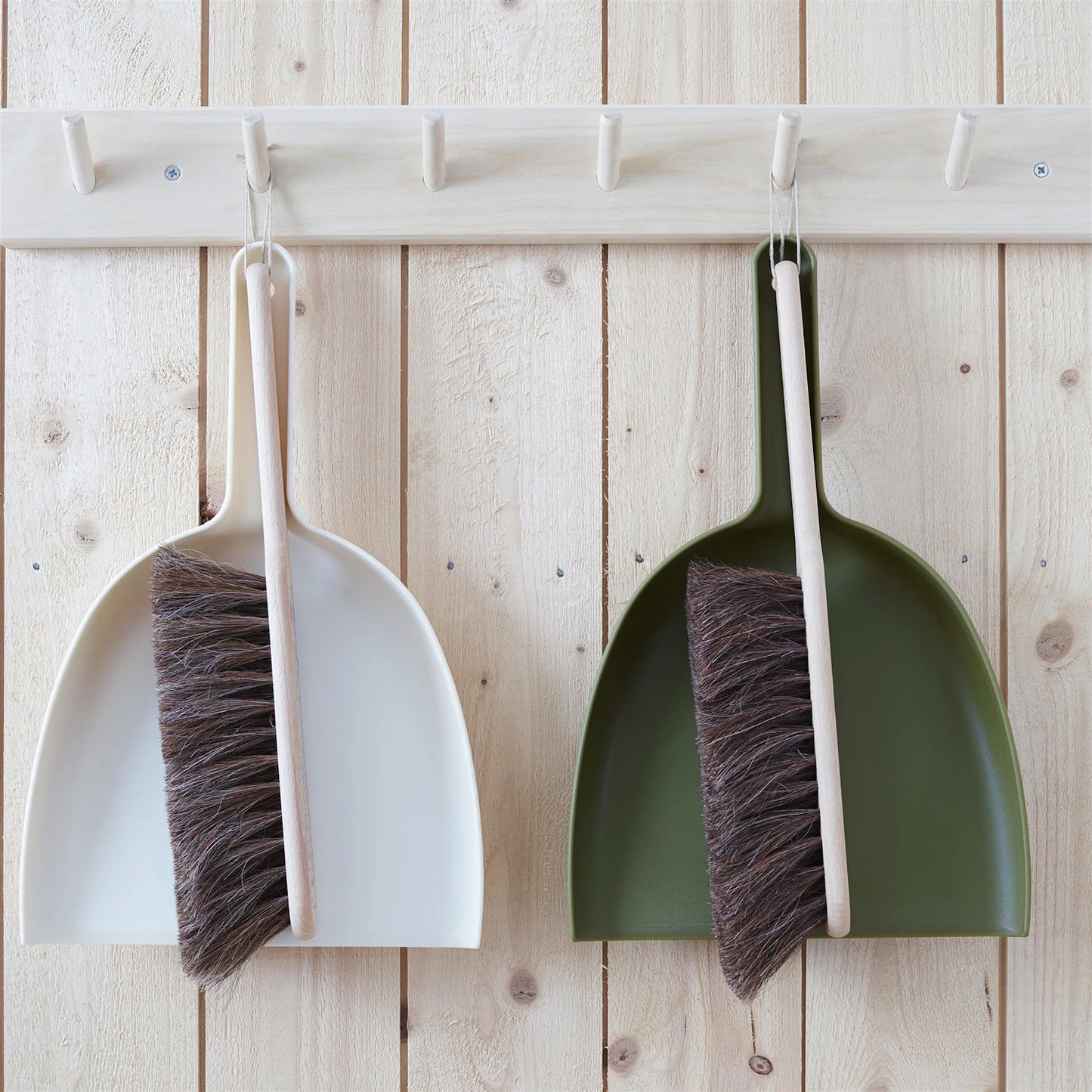 Iris Hantverk Schaufel & Besen Set umber