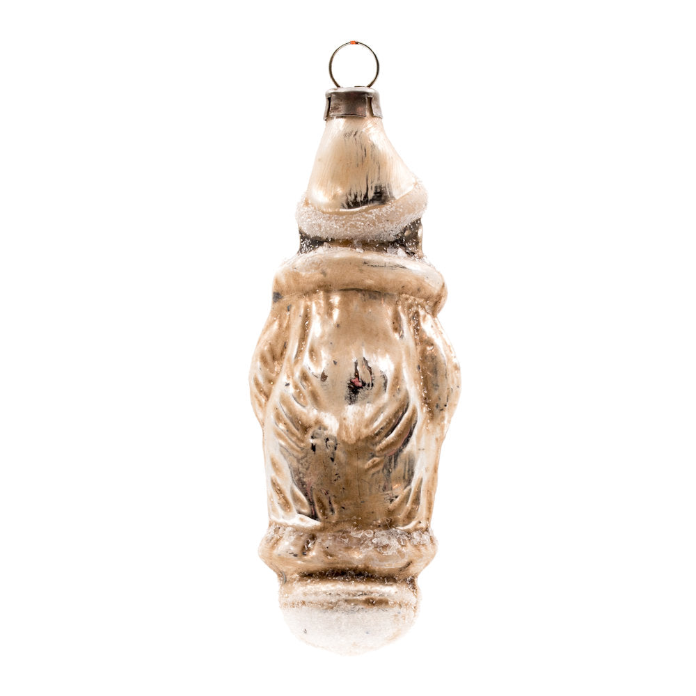 Marolin Kleiner Clown Glasornament patiniert