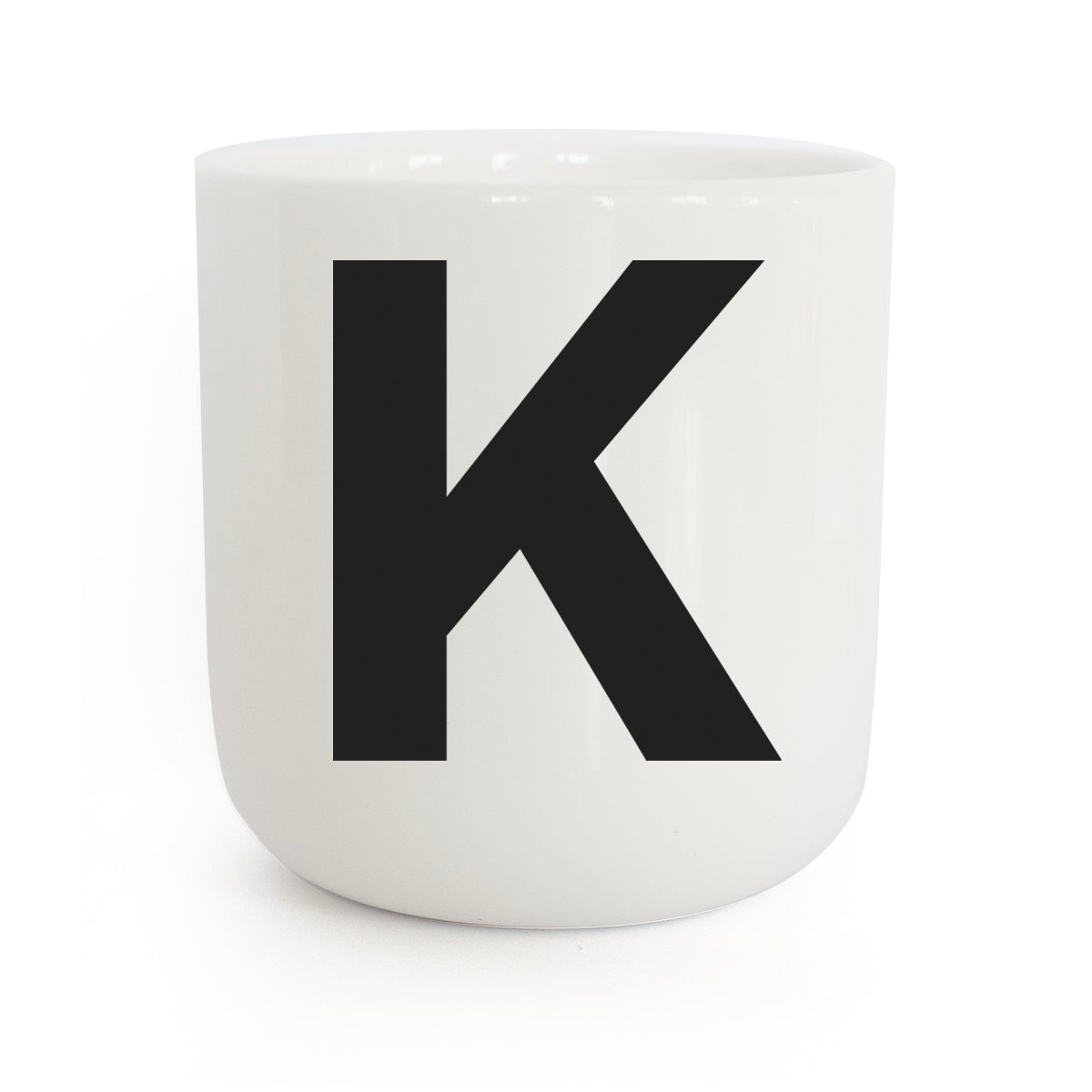 PLTY Design-Becher Classic Letter K