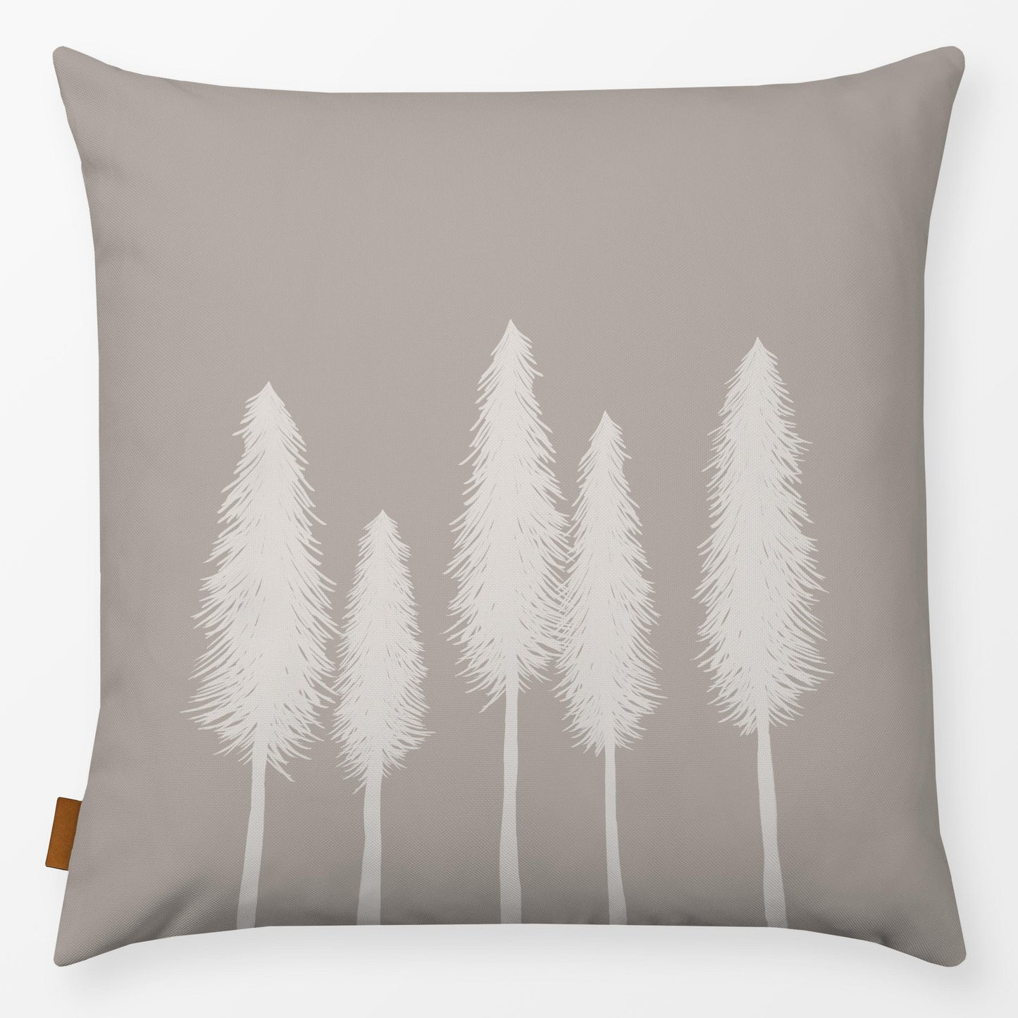 Textilwerk Kissen Soft 40x40 cm Mørk Beige Skov