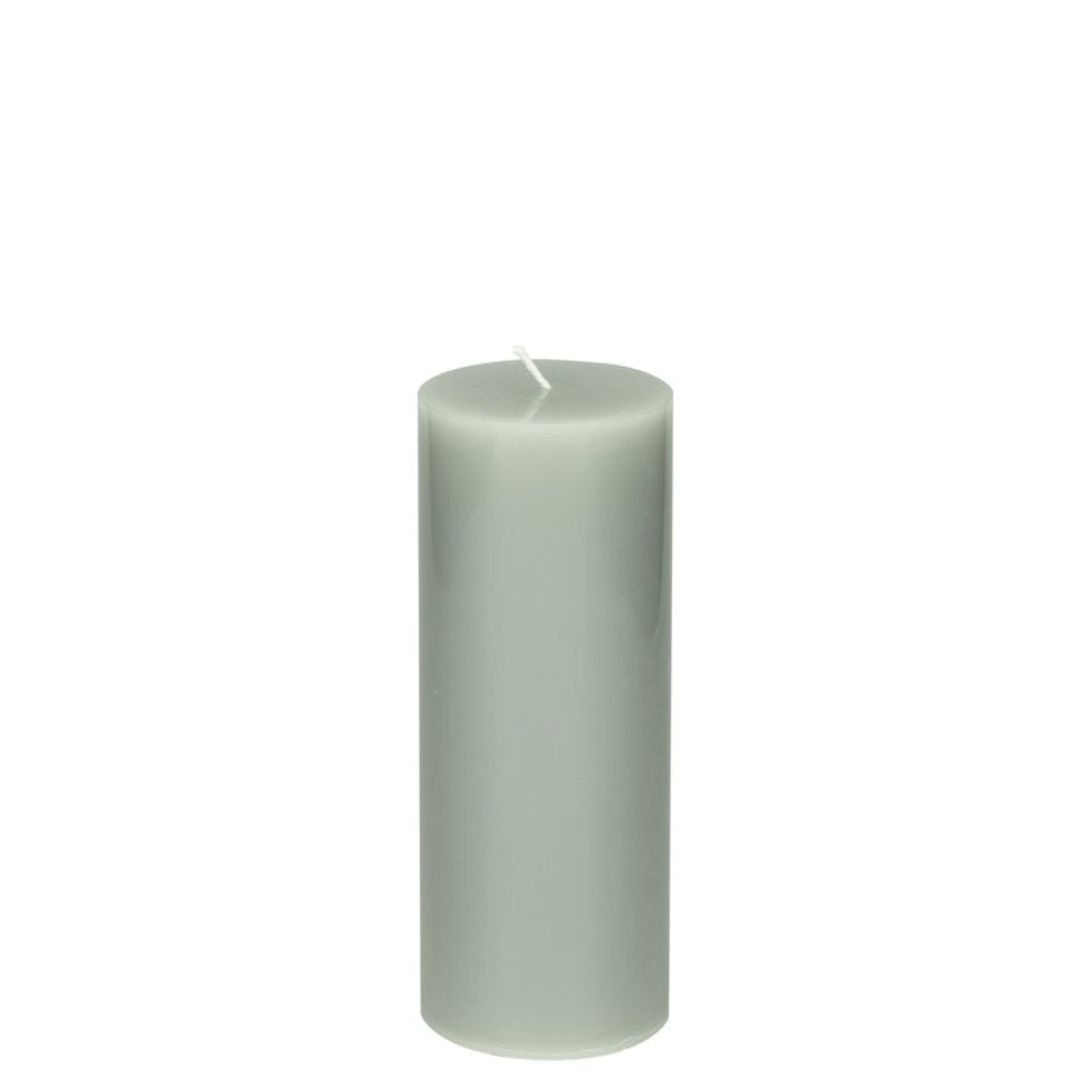 Branded by Smooth Stumpenkerze steelgrey Ø 6,4x16 cm