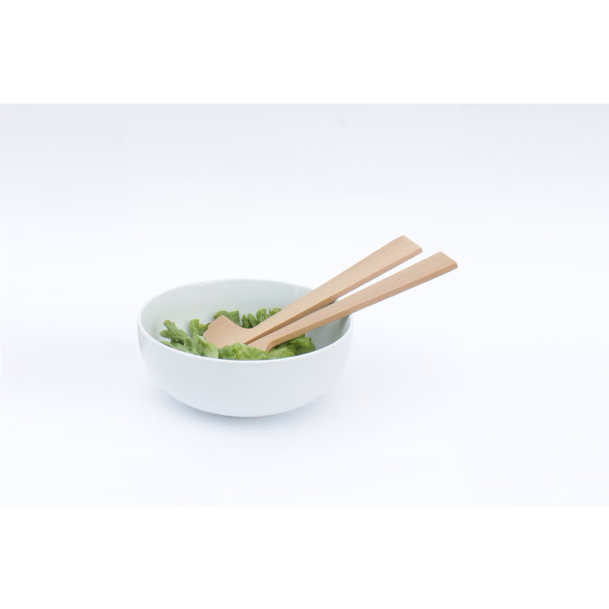 Designstudio Reine Mère Salatbesteck Ginkgo