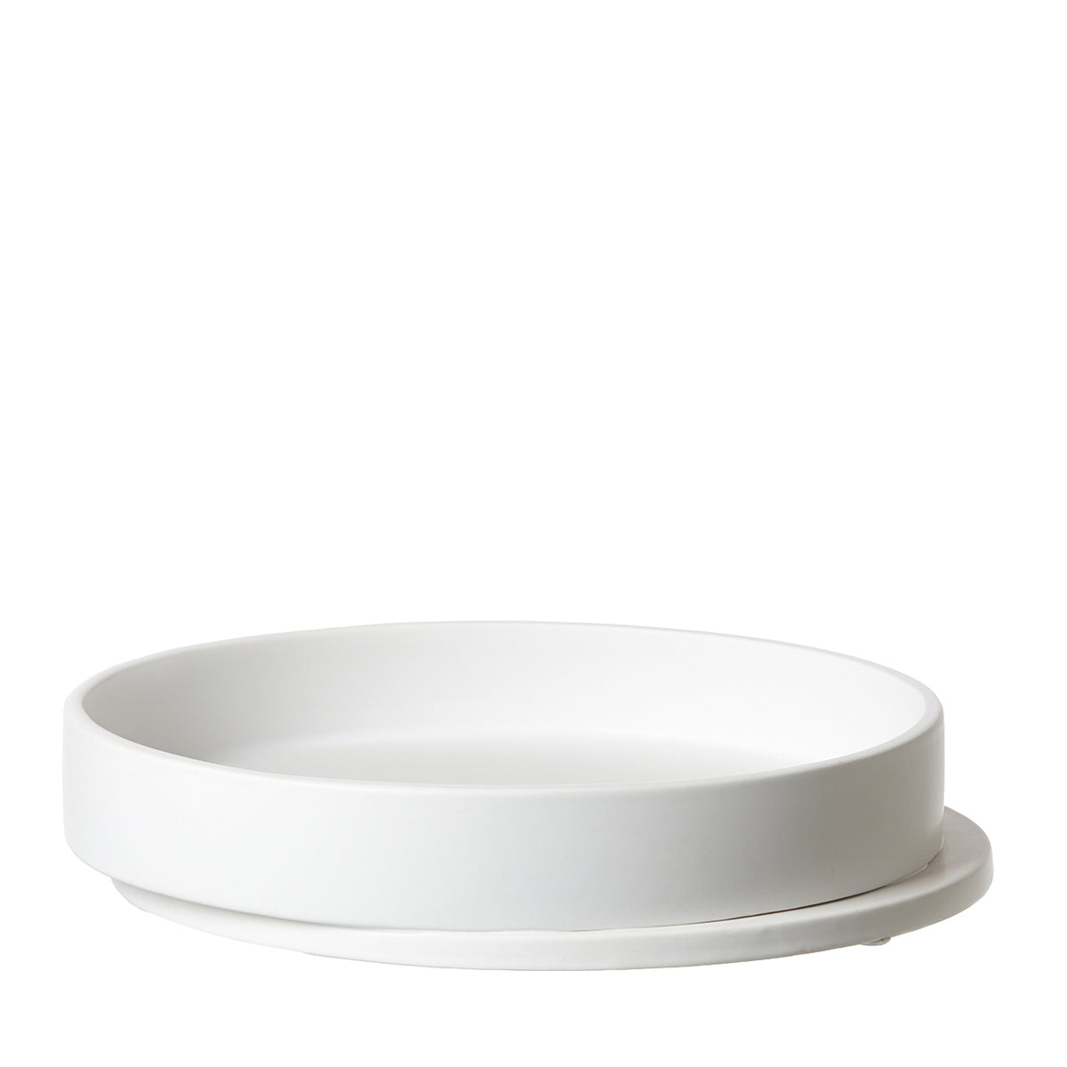 Lübech Living Balance Tablett 30×28×6 cm weiß