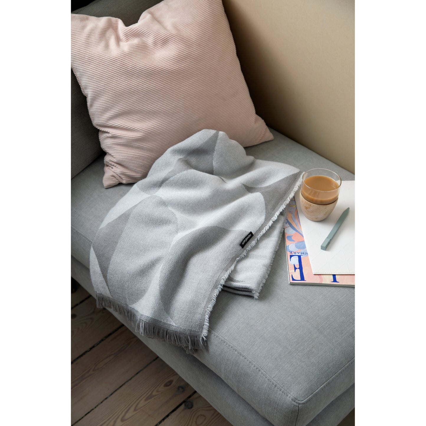 Novoform Design Plaid Loop hellgrau