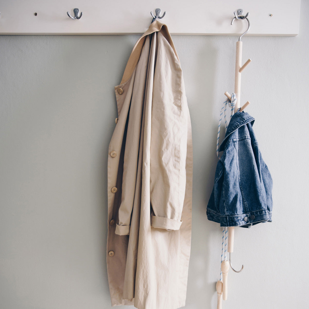 side by side Design Hängegarderobe 1 for 8