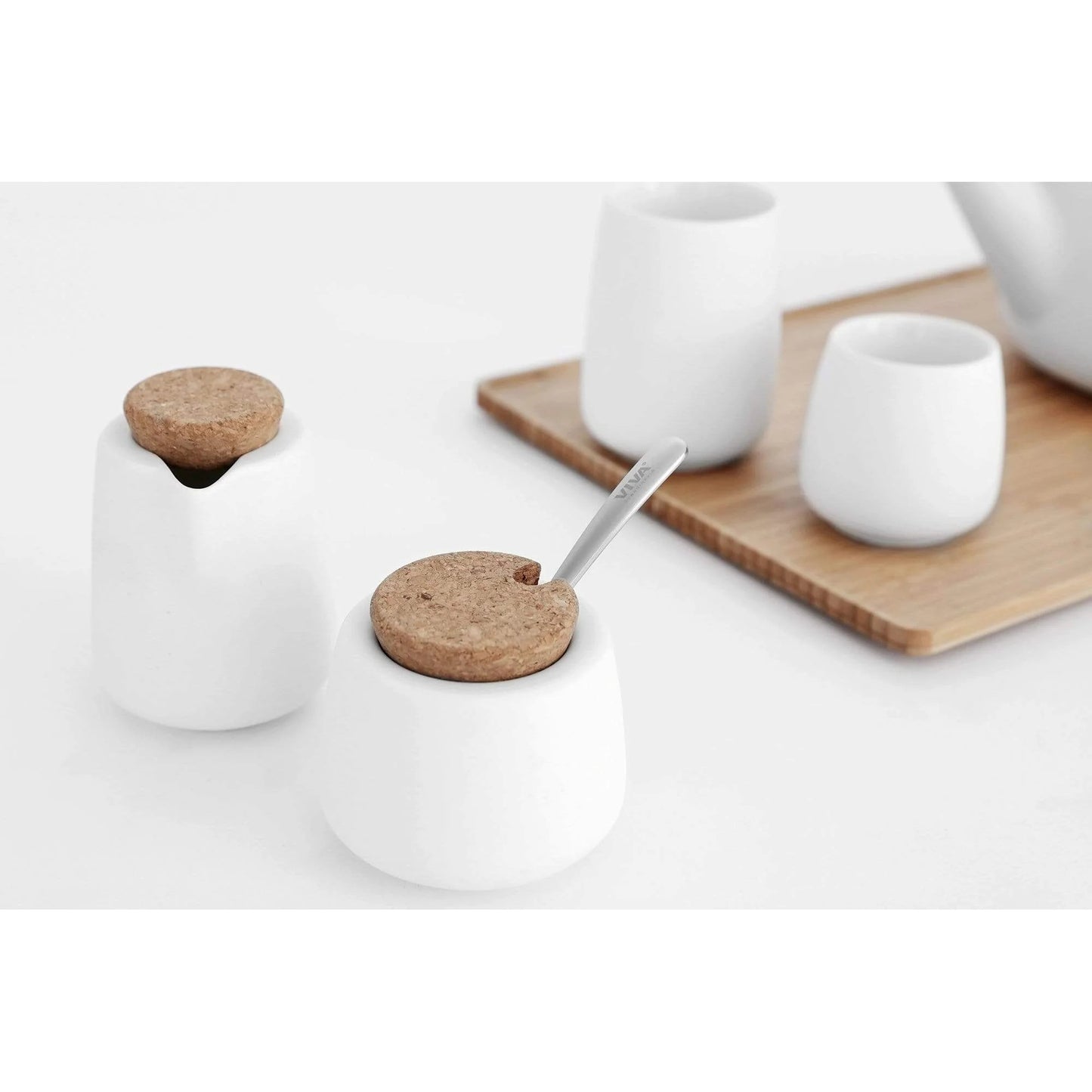 Viva Scandinavia Nicola Milch- und Zucker-Set weiß