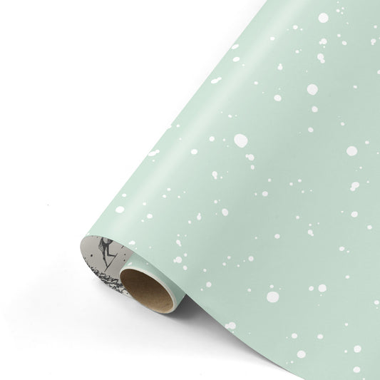CollectivWarehouse Geschenkpapier First Snow mint