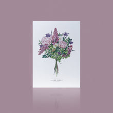 Lade das Bild in den Galerie-Viewer, Aikona Illustration Klappkarte Alles Liebe
