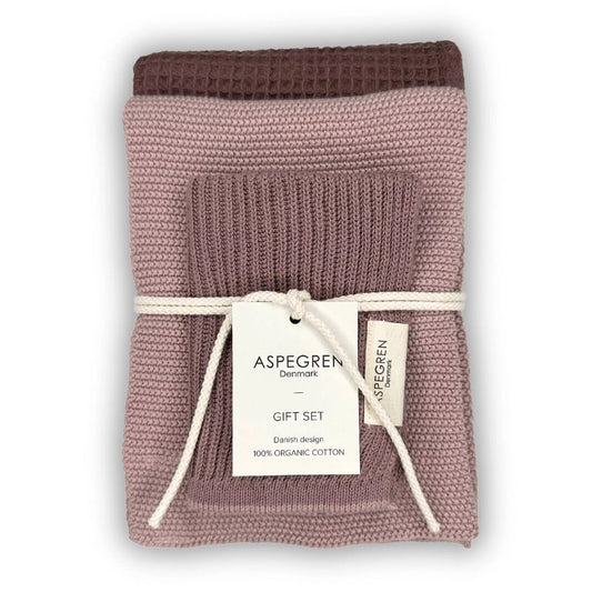Aspegren Denmark Geschirrtuch Set Merlot