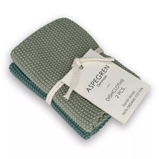 Aspegren Spültuch gestrickt mint 2er-Set