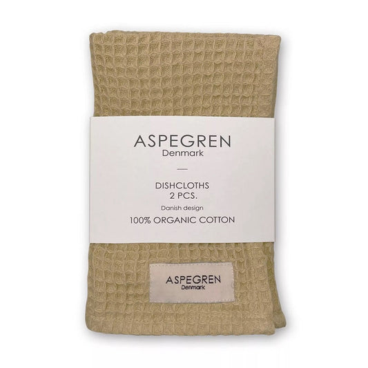 Aspegren Denmark Spültuch North khaki 2er-Set
