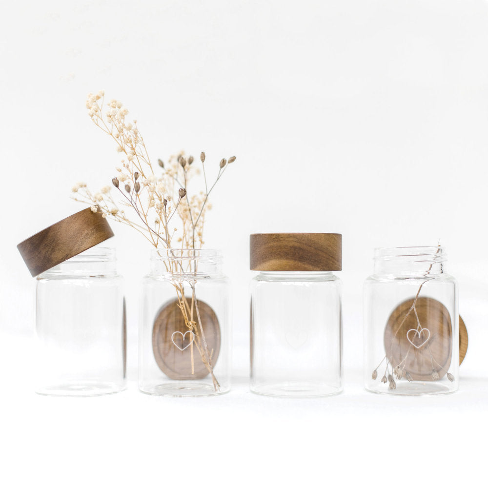 Bake Affair Vorratsglas "Herzchen" 250 ml