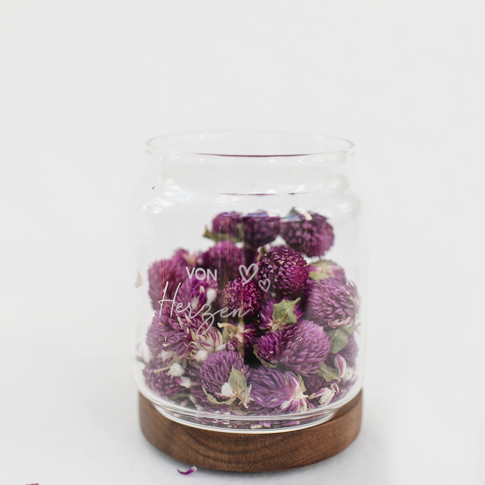 Bake Affair Vorratsglas "von Herzen" 450 ml