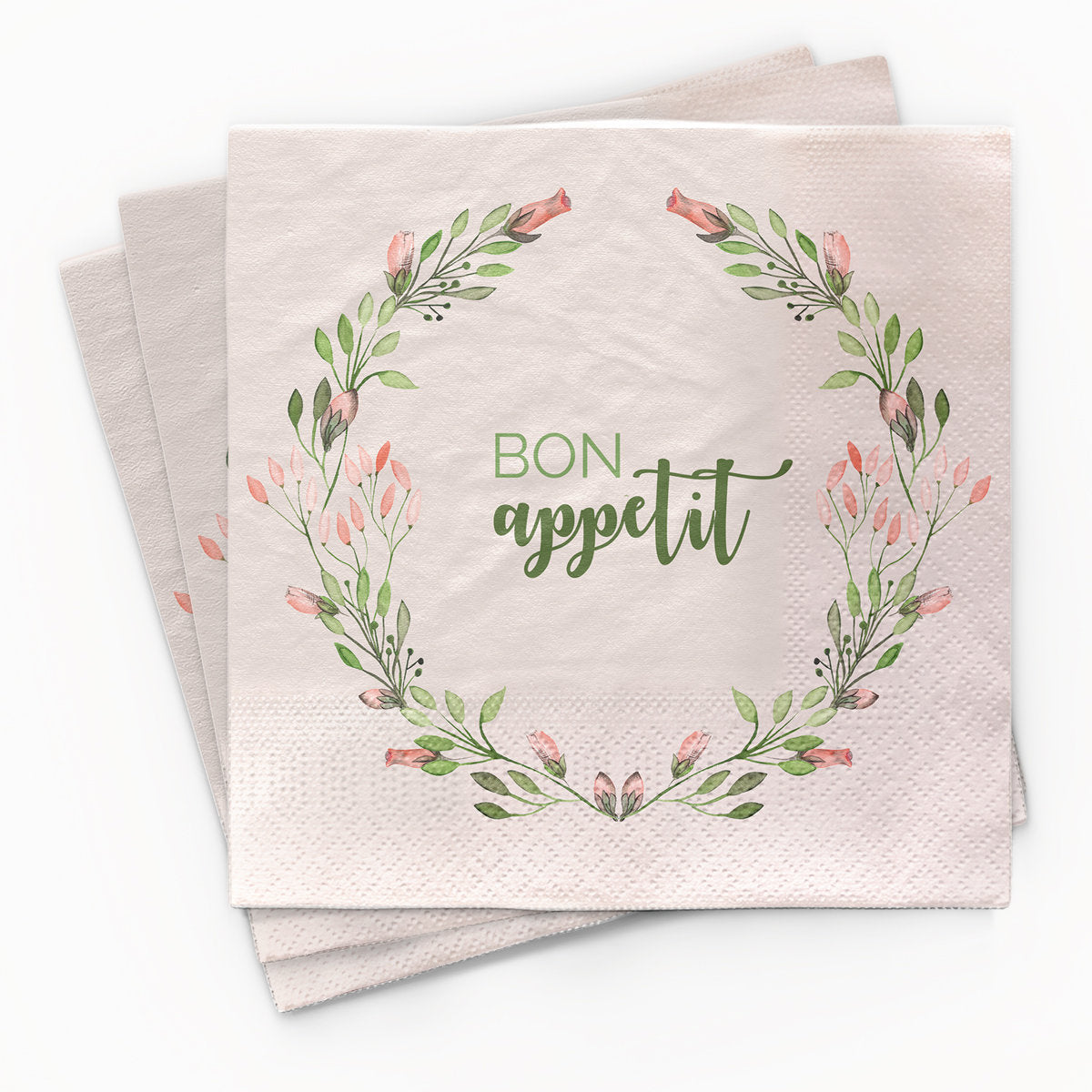 chic.mic Bamboo Servietten Bon appetit spring 33x33 cm