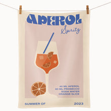 Lade das Bild in den Galerie-Viewer, chic.mic Küchentuch Bio-Baumwolle Aperol
