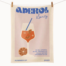 Lade das Bild in den Galerie-Viewer, chic.mic Küchentuch Bio-Baumwolle Aperol
