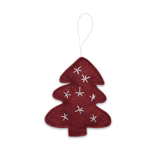 Delight Department Filz Ornament Baum rot