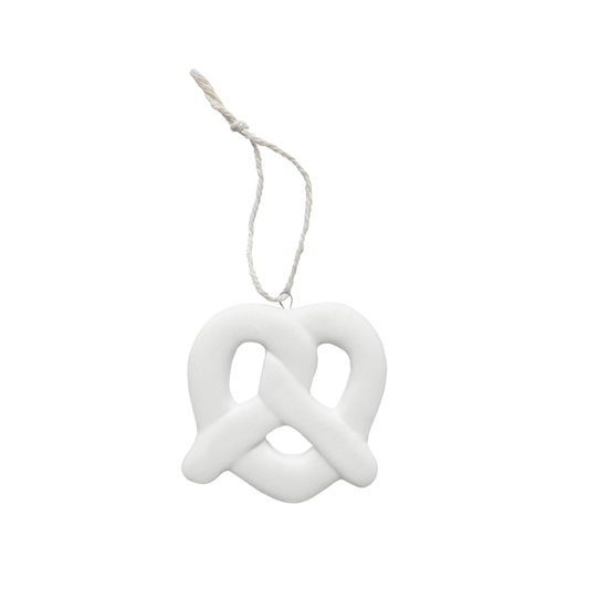 Delight Department Ton Ornament Brezel