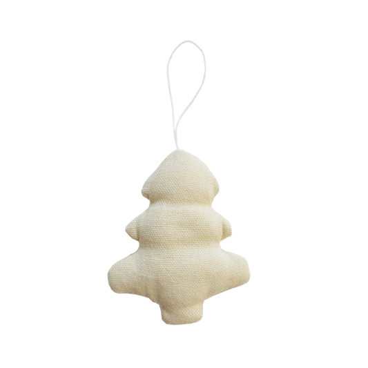 Delight Department Ornament Baumwolle Tannenbaum sand