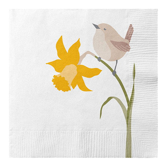 Det Gamle Apotek Lunch-Servietten Osterglocke 33×33 cm