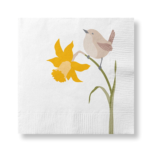 Det Gamle Apotek Lunch-Servietten Osterglocke 33×33 cm