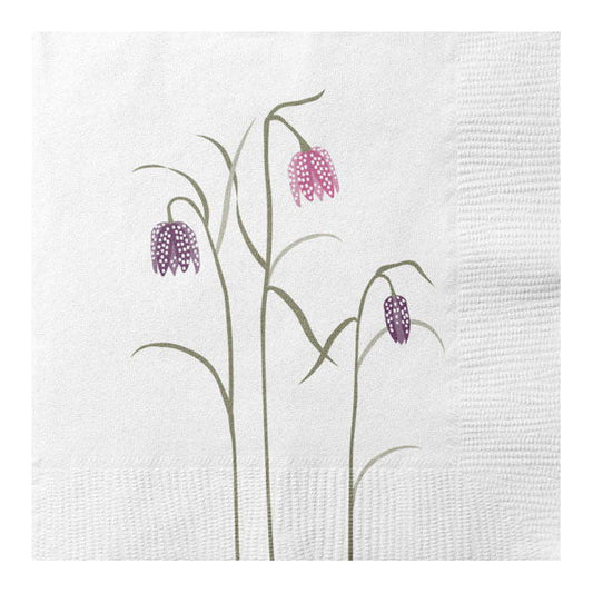 Det Gamle Apotek Lunch-Servietten Schachbrettblume 33×33 cm