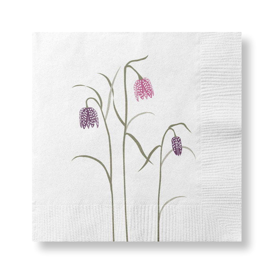 Det Gamle Apotek Lunch-Servietten Schachbrettblume 33×33 cm
