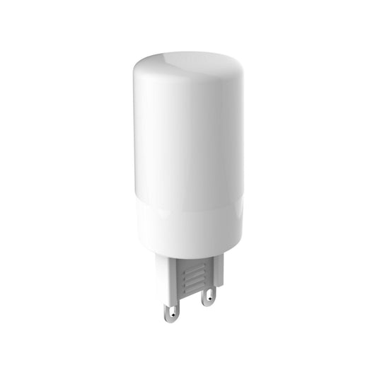 Effizientes warmweisses Energetic LED Leuchtmittel mit G9 Sockel und matter Keramikbasis