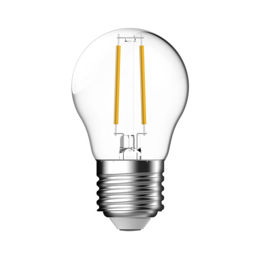 Klares warmweisses Energetic LED Leuchtmittel in kompakter MiniGlobe Form mit E27 Schraubsockel und 4W Leistung
