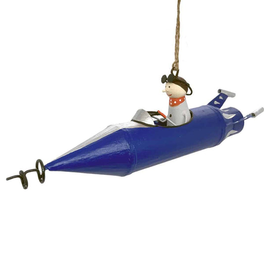 G-Bork Denmark Junge in Rakete