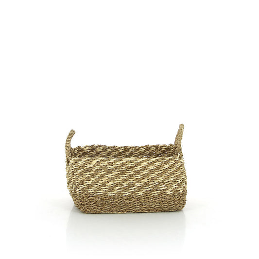 GLOBO Seegras Palmblätter Korb Thien klein