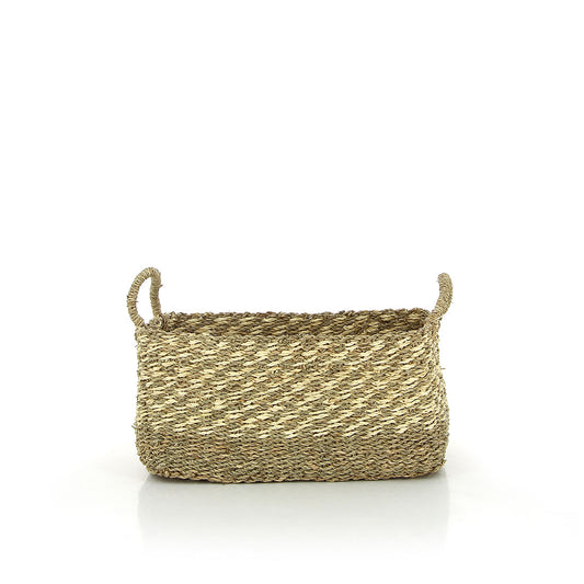 GLOBO Seegras Palmblätter Korb Thien mittel