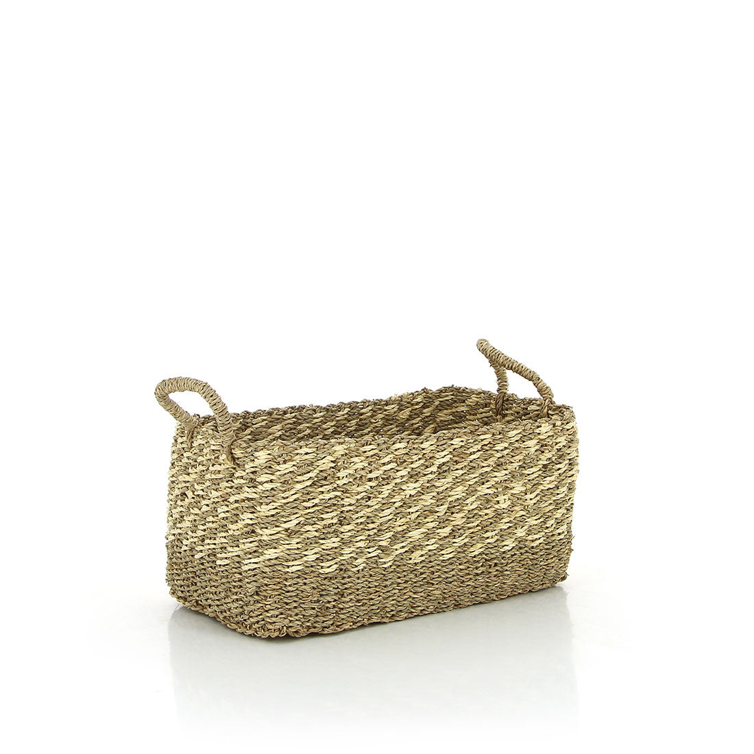 GLOBO Seegras Palmblätter Korb Thien mittel