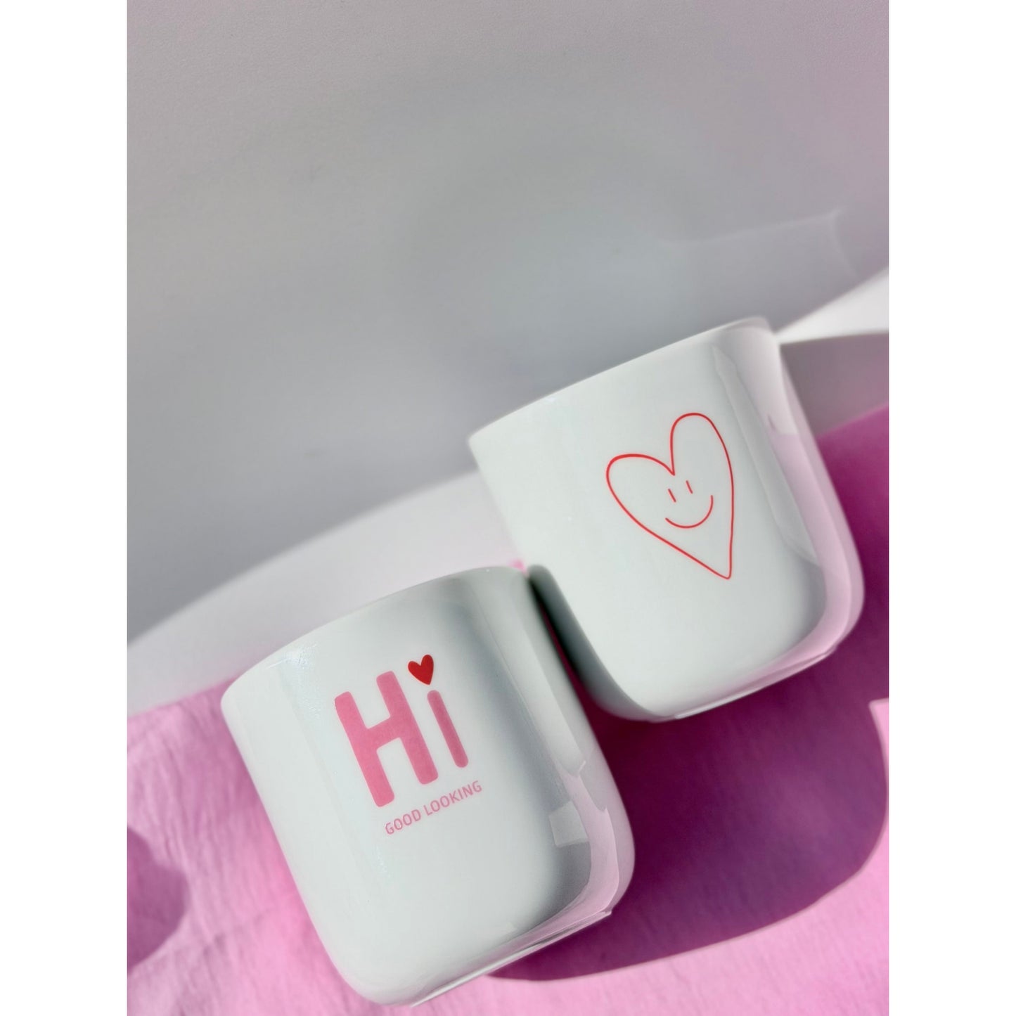 Goldscherben Becher Tasse Hi Good Looking