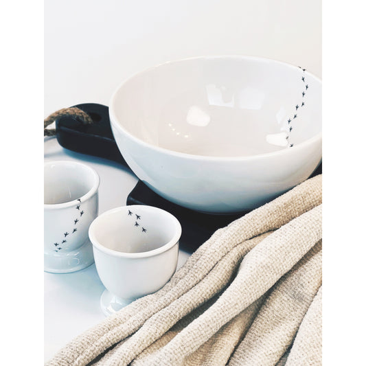 Goldscherben Eierbecher Ostern Porzellan