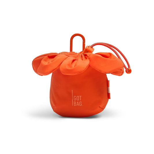 GOT BAG Anemone Charm hot coral