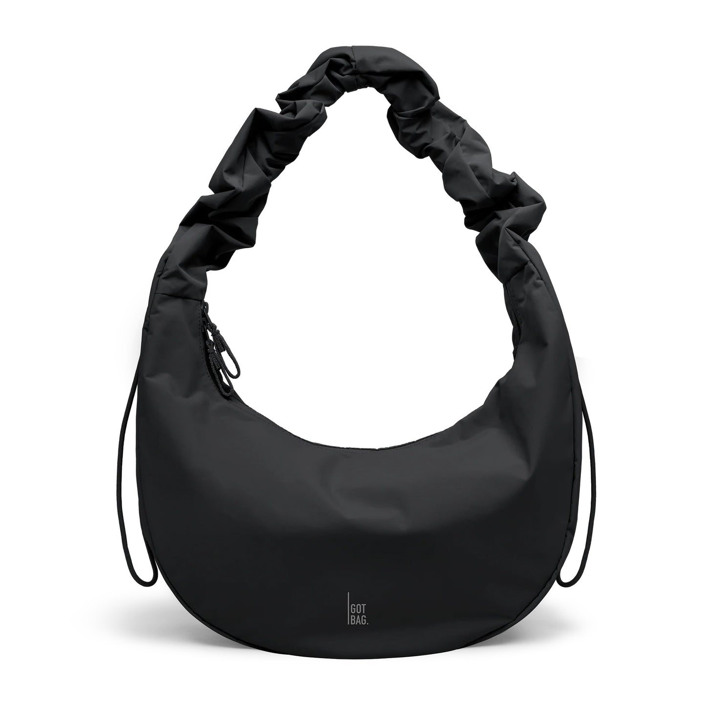 GOT BAG Moon Bag Ruffle monochrome black