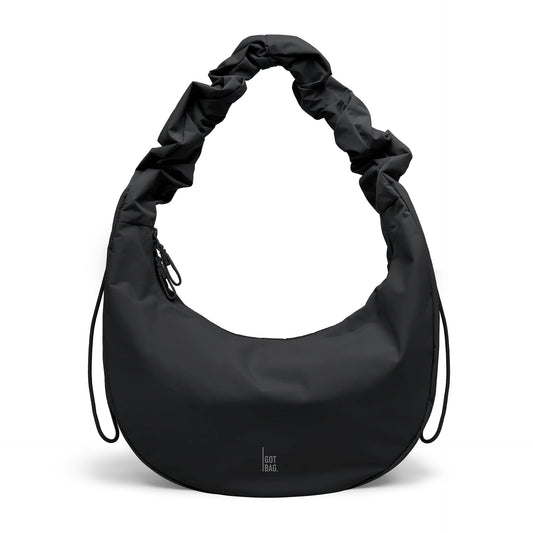 GOT BAG Moon Bag Ruffle monochrome black
