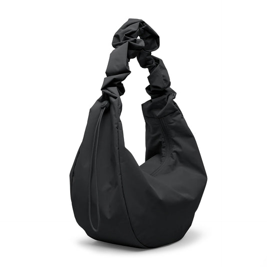 GOT BAG Moon Bag Ruffle monochrome black