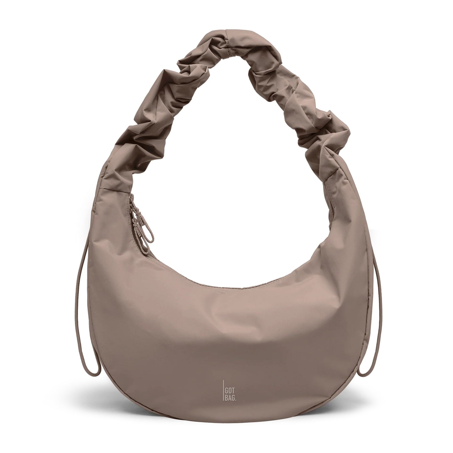 GOT BAG Moon Bag Ruffle monochrome oyster