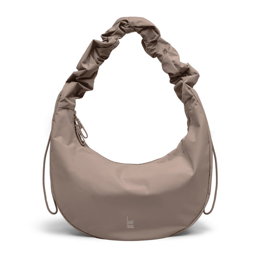 GOT BAG Moon Bag Ruffle monochrome oyster