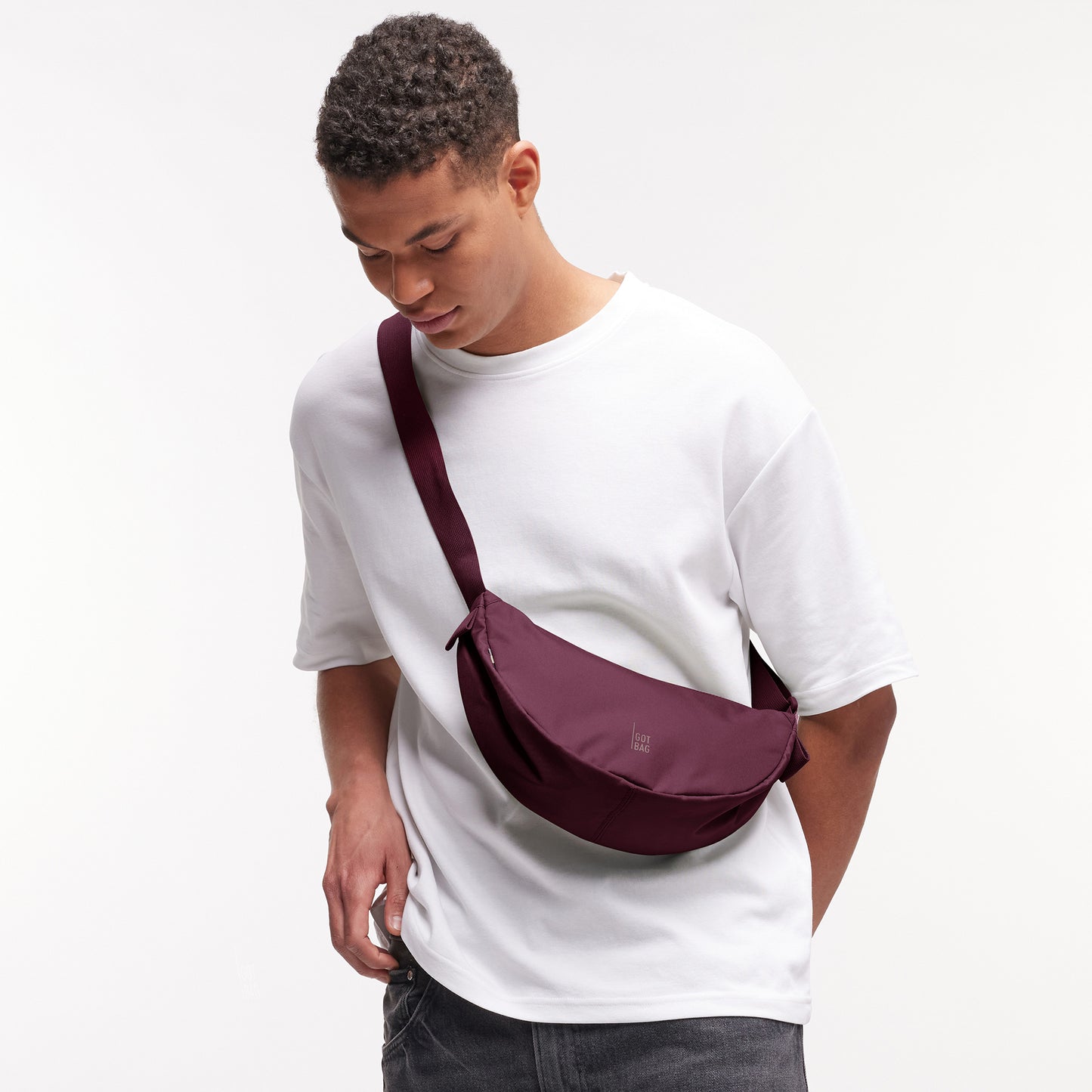 GOT BAG Moon Bag small monochrome kraken