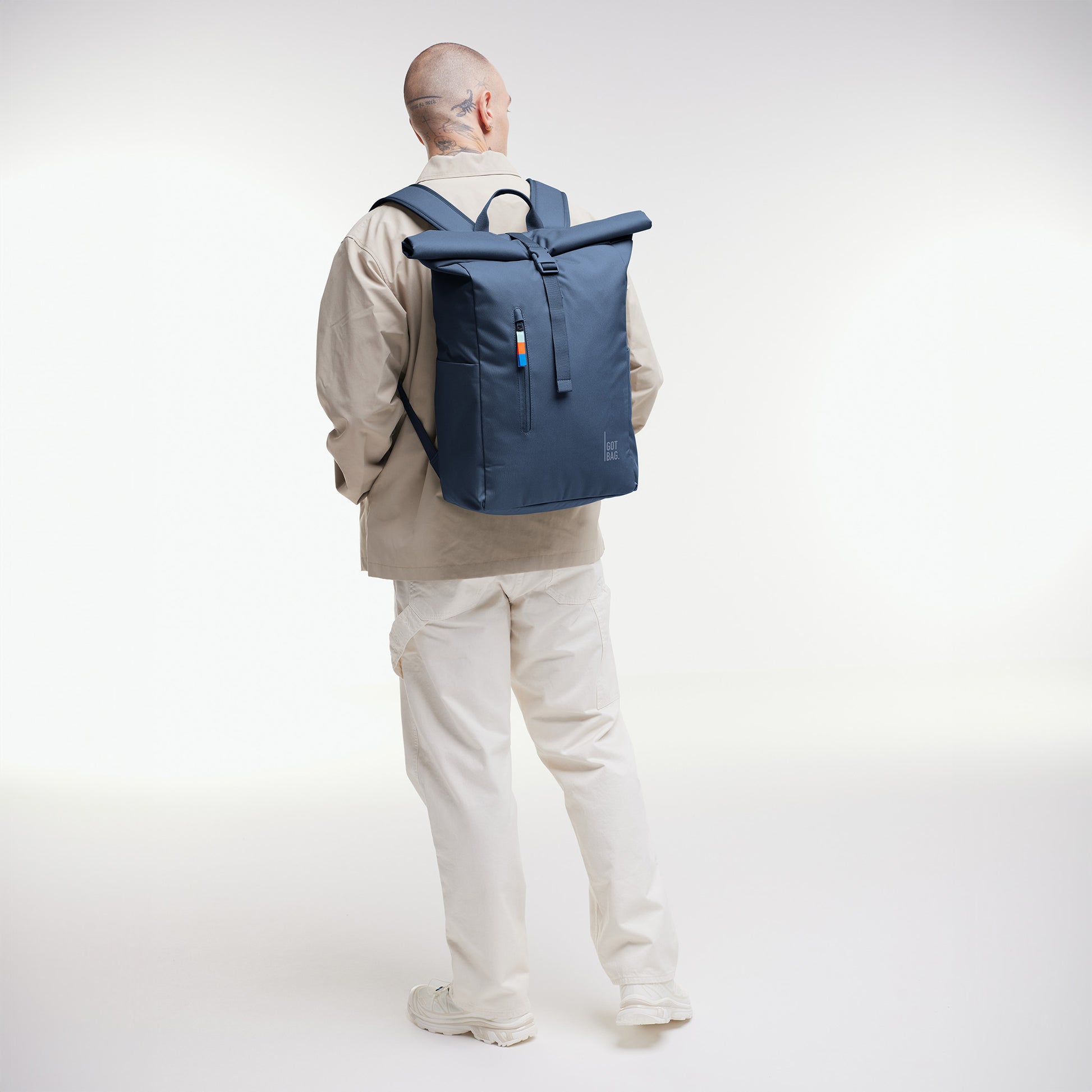 GOT BAG Rucksack Rolltop EASY ocean blue – Trendreich