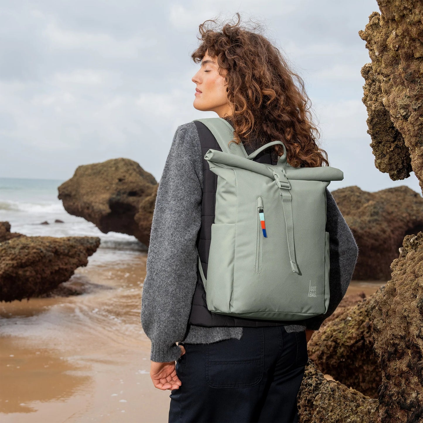 GOT BAG Rucksack Rolltop EASY small bass